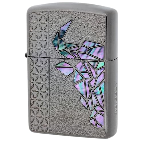Encendedor Zippo con calcomanía especial y diseño vintage miniatura 1