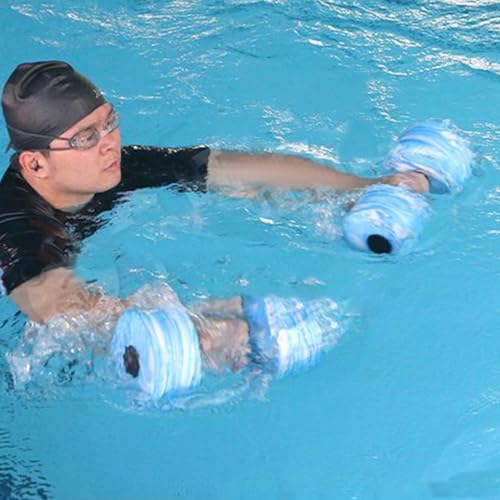 Poids d'eau exercices aquatiques pour préserver les articulations à la piscine - 7