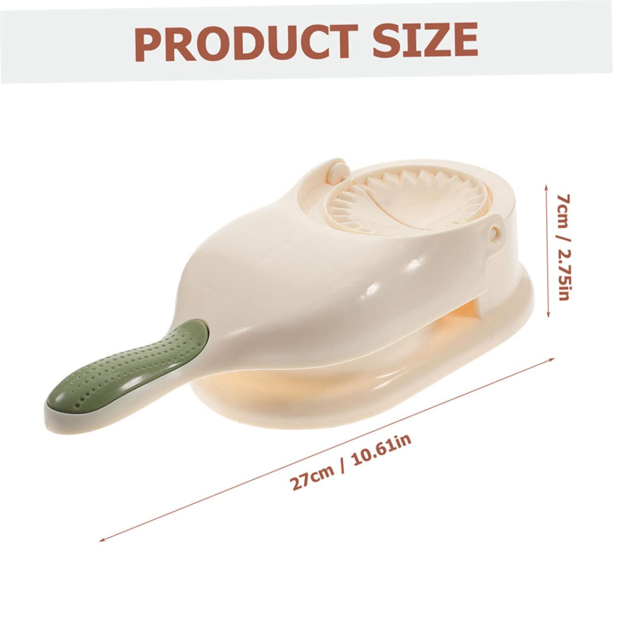 STOBAZA Dumpling Wrapper Mold 2-piece Dough Press Machine for Compact Dumpling Pressing