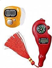 Digital Finger Counter Tally Counter jaap Counter Jaap mala Counter mala jaap Counter Tasbeeh Misbaha Counter Different Use for naam jaap Mantra Jap jaap Counter Machine Multicolor(Multi Colour)