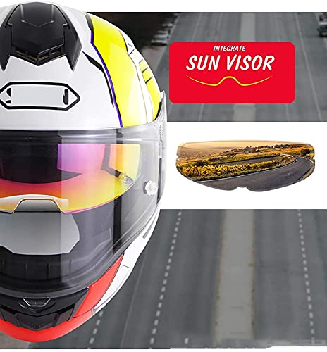 Caschi Modulari Apribili per Moto con Doppia