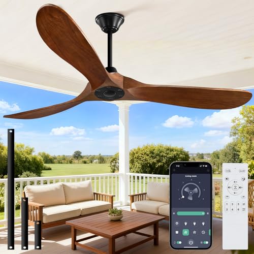 60 inch Outdoor Ceiling Fan No Light for Patios