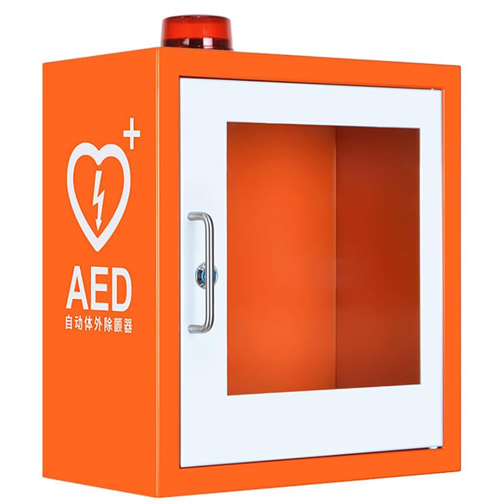 Boîte d'alarme murale pour DAE : protégez votre défibrillateur AED contre le vol et l'oubli
