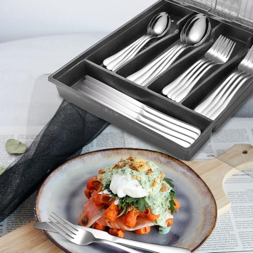 Set Cubiertos Cocina 40 Piezas Acero Inoxidable miniatura 4