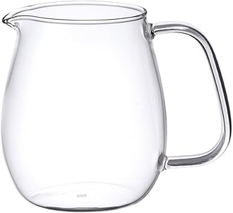 8294 UNITEA Jug, 24.0 fl oz (680 ml), Glass, Dishwasher and Microwave Safe
