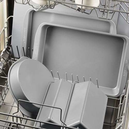 Farberware GOLDEN BAKE Nonstick Jumbo Baking Cookie Sheet, Light Gray - image 7
