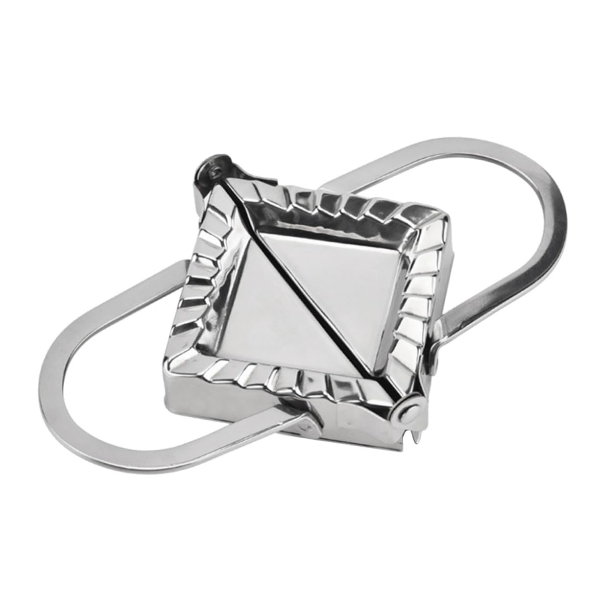 FELTECHELECTR Quick Dumpling Making Tool Ravioli Gyoza Empanada Maker Stainless Steel Easy to Use Clean