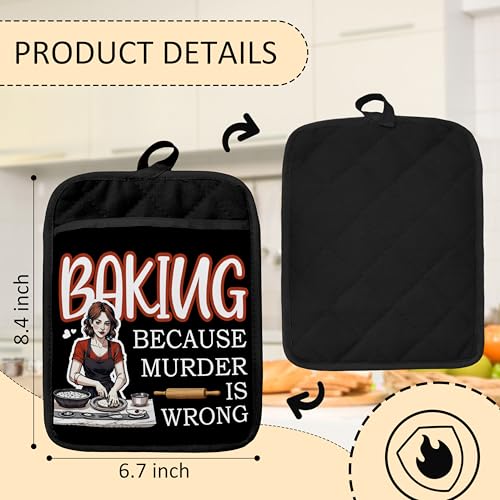 Maniques resistantes a la chaleur pour comptoir cuisine et protection mains - 7