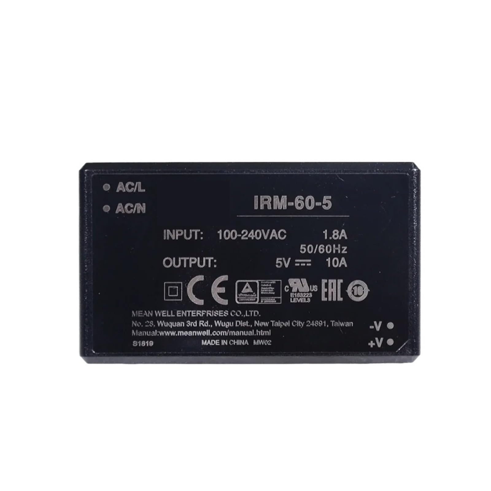 BRODEFUP IRM-60-5 50W 5V10A IRM-60 series 60W AC-DC Power Module power supply 60