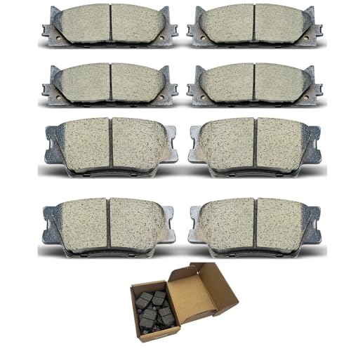 Image of Brake Pads Set fit For Lexus ES350 2007-2018,For Toyota Avalon 2008-2018,For Toyota For Camry 2007-2017 8PCS brake pads D1293 D1212 CCTECHMASS