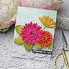 Blooms Gerber Daisies Die Cuts Cutting Die Flowers Scrapbooking Album Paper Card Embossing Die Cuts Design Craft Making Greetings Papercard Mould Blade Punch Machine Supplies #4