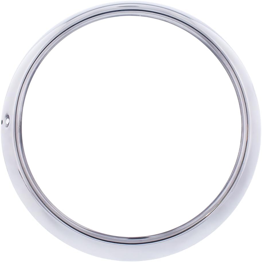 United Pacific C7011 Stainless Steel Headlight Bezel for 1947-54 Chevy Trucks & 1949-52 Chevy Passenger Car, Easy Installation – ONE Unit