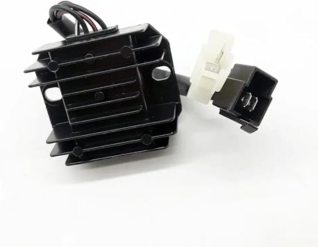 4-Wire Dual Plug Carburetor Motorcycle Rectifier Voltage Regulator Compatible With Automotive Motorcycle Parts For HAOJUE For HAOJUE KA125 DK HJ125-22/30 KA150 HJ150-22/30