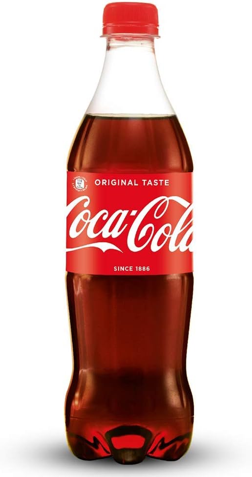 Coca-Cola Soda Soft Drink, 600ml Bottle