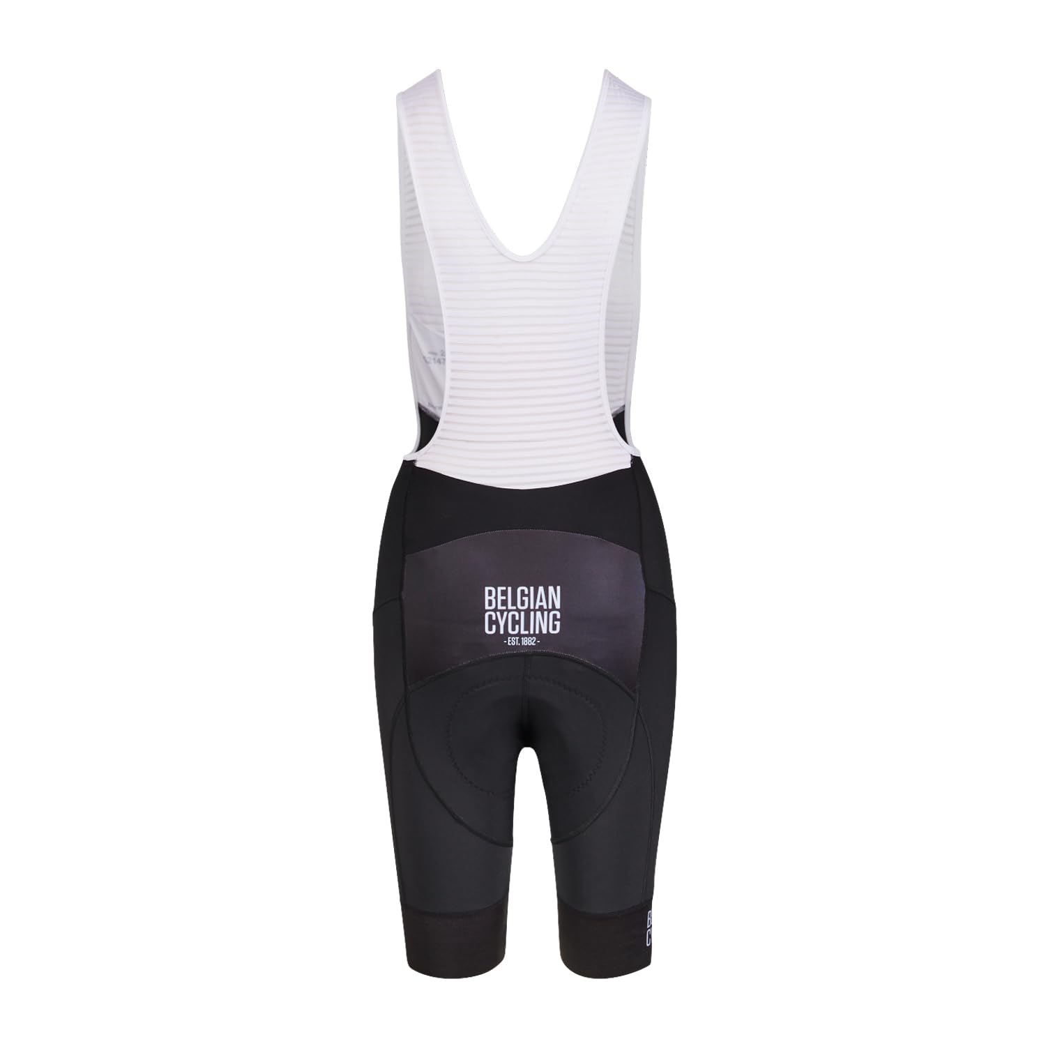 Bioracer Official Belgian Cycling Icon Radhose Sommer für Damen, Schwarz Team Belgium, bequem und atmungsaktiv, Größe XS