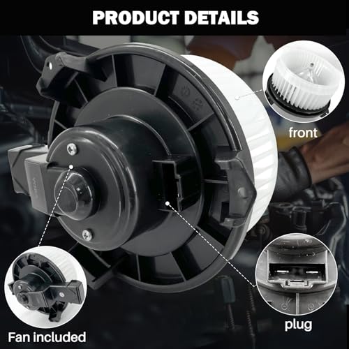 Image of 700062 AC Heater Blower Motor Fan Assembly Fit for Lexus gx470 2003-2007, for Toyota 4 Runner 2003 2004 2005 2006 2007 2008, 8710335060, 8710335070