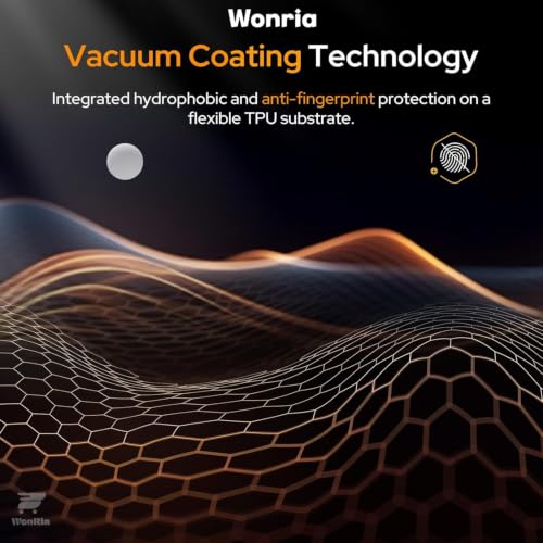 Image of WonRia Set of 4 - Screen Guard Protector Compatible with Samsung Z Flip 8 5G Unbreakable Membrane | Front + Back + Inner + Hinge | 360 TPU Film | Installation Kit