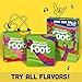 Fruit By The Foot Splitz Fruit Flavored Snacks, Watermelon and Lemonade, 6 Rolls, 4.5 oz
