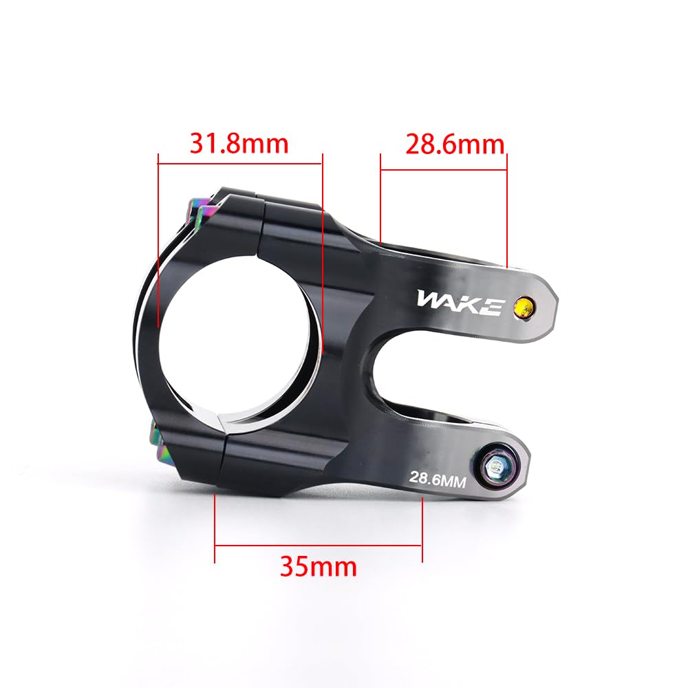 FOMTOR 31.8 Fietsstuurpen 50 Mm, MTB Stuurpen Mountainbike Aluminiumlegering Racefiets