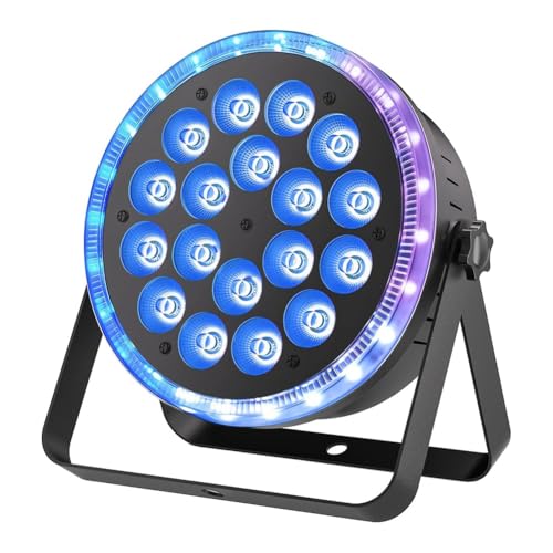 Lumières de scène LED RGBW faciles à transporter pour vos événements