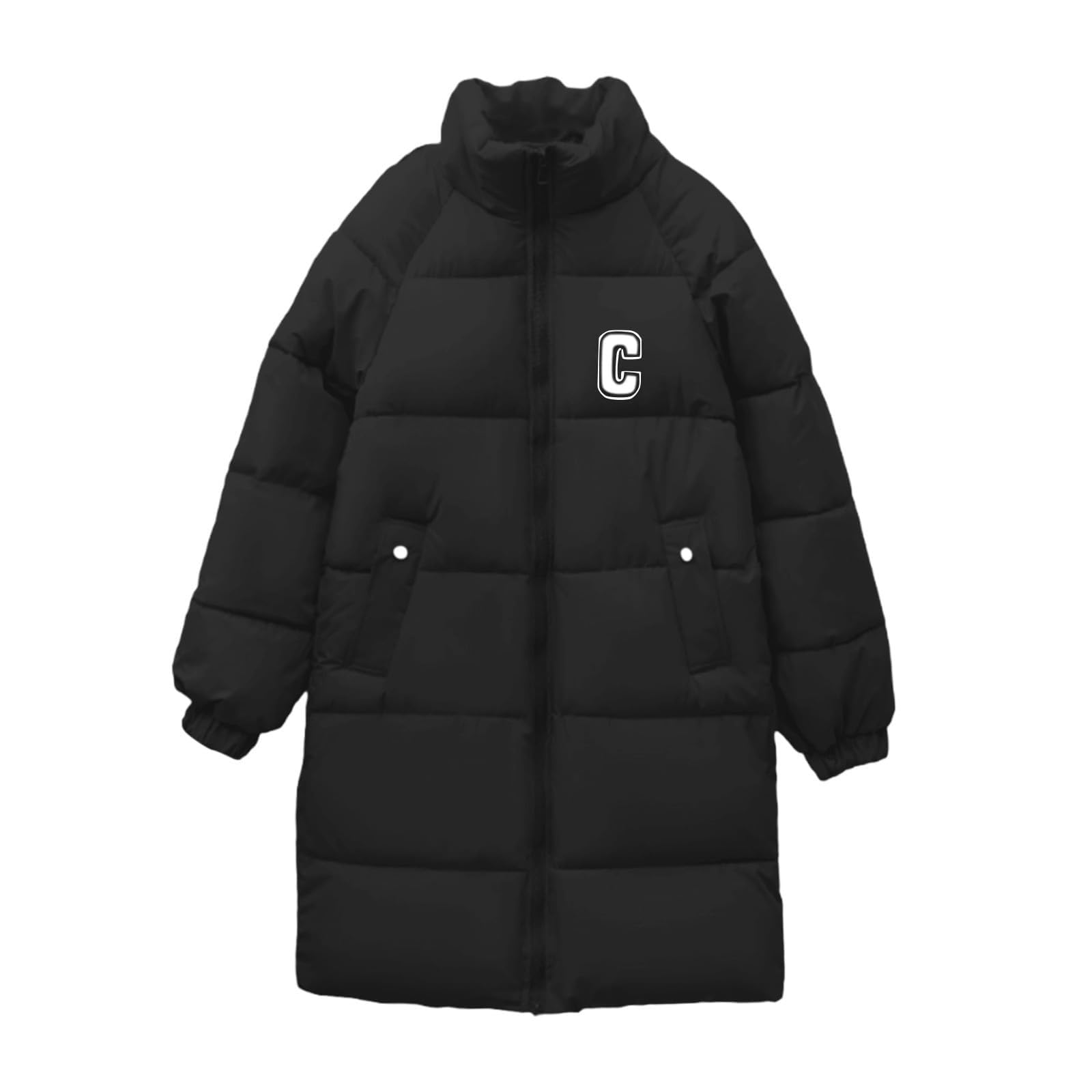 Genérico Abrigo Ligero Mujer,Abrigo Largo Alternativo De PlumóN Abrigo De Invierno Hasta El Muslo Con Capucha Para Clima FríO
