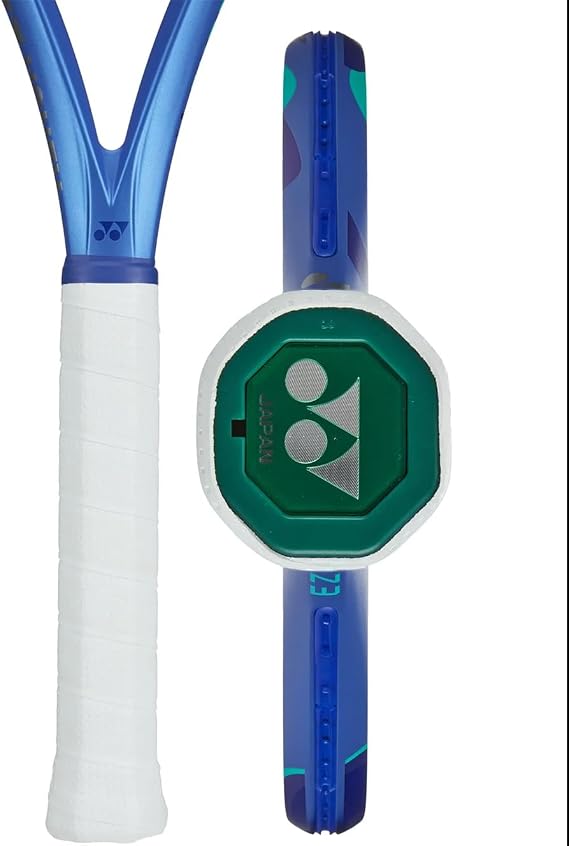 YONEX EZONE 100 Blast Blue Tennis Racquet - Lightweight Recreational Pre-Strung Racket for Intermediate to Advanced Players