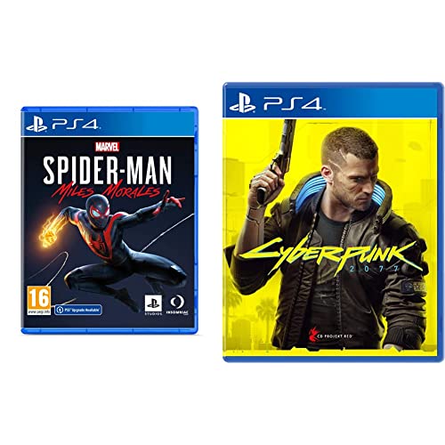Image of PS4 Marvel's Spider-Man: Miles Morales (PS4)+Cyberpunk 2077 (Free PS5 Upgrade)