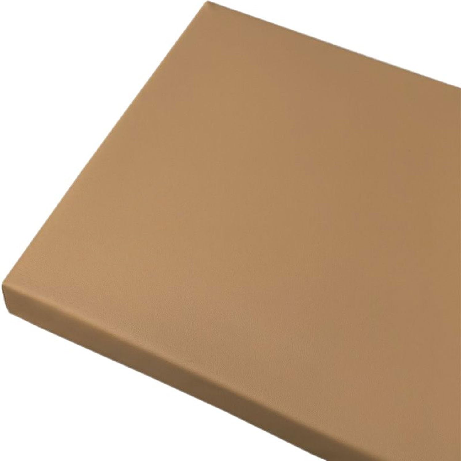 Coussin de Banc de Jardin,Imperméable Coussin de Siège de Banc 120x40 80x40 90x50 180x30 100x50 cm,5cm d'épaisseur,pour Exterieur/Interieur Terrasse Chaise(Khaki,80x50cm/31x20in)