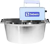 Panela De Mexer Doces Misturadora para Brigadeiro Docinhos Recheios Profissional Automática Cozinha 10 Litros Azul Bivolt Sebem
