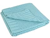 keland Manta Bebe Envoltura Swaddle para Niño y Niña (Azul