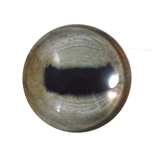 Ojo de cabra pálido de cristal de 30 mm para esculturas de...