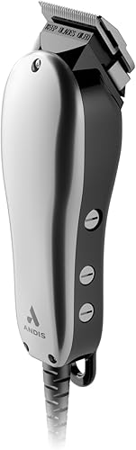 Miniatura 4 de Andis 19150 Clipper todo en uno, kit de 13 piezas de hoja ajustable para niños y adultos, potente motor magnético con cable eléctrico, corte de pelo