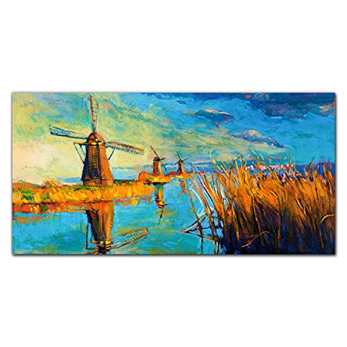 Tableau en verre de 100x50cm pour créer une ambiance zen dans votre salle à manger