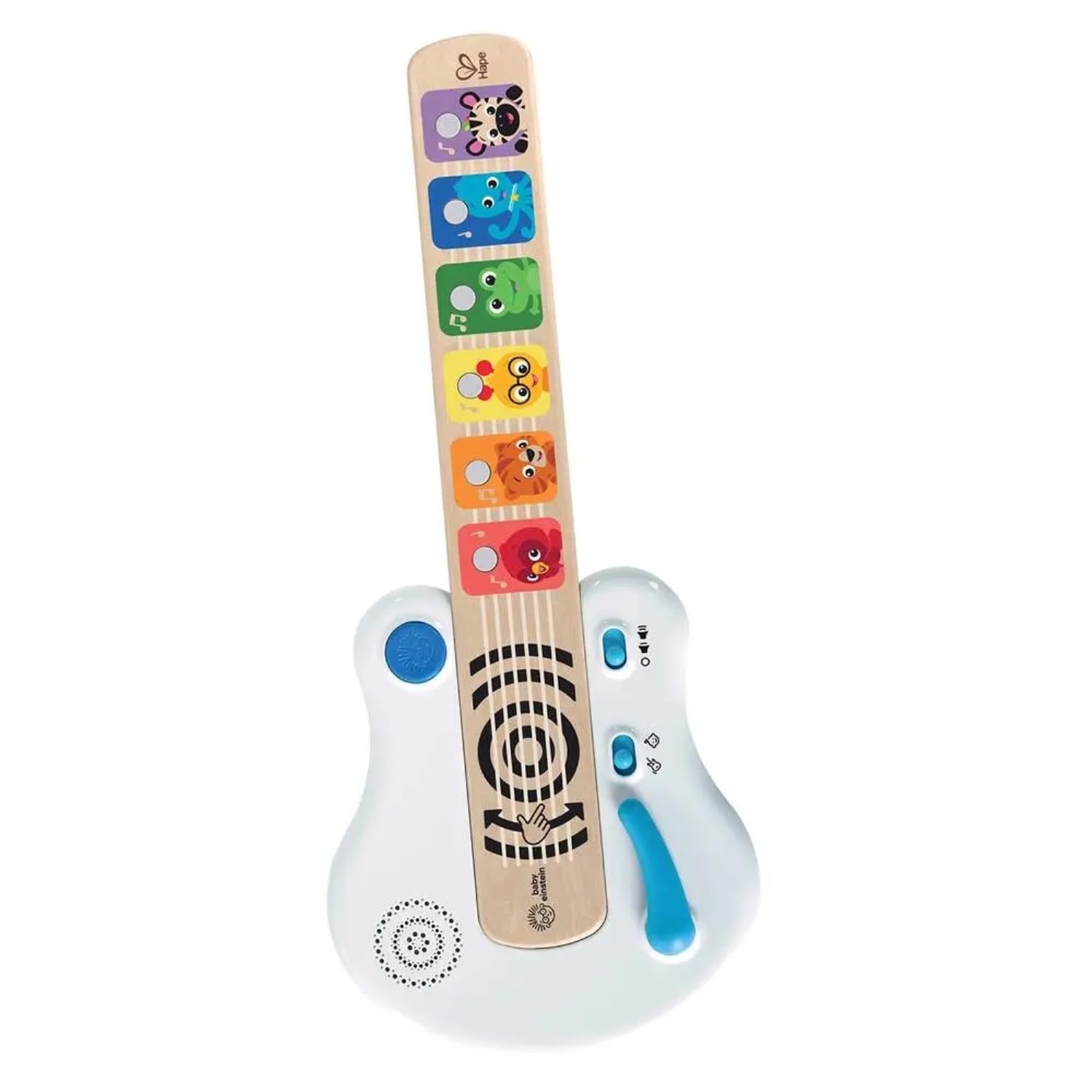 Baby Einstein Chitarra Giocattolo Touch per Bambini 12-36 Mesi – Chitarra Musicale Interattiva con Luci, Melodie e Tecnologia Touch Cap