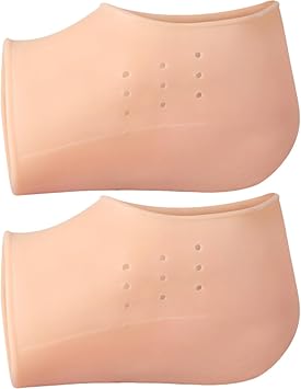 Invisible Sebs Heel Height Increase Cushions 1 Pair, Wearable Anti-Slip Half Insole Pads for Men and Women, 2.5cm Lift Socks for Foot Comfort and Shoe Fit Adjustment