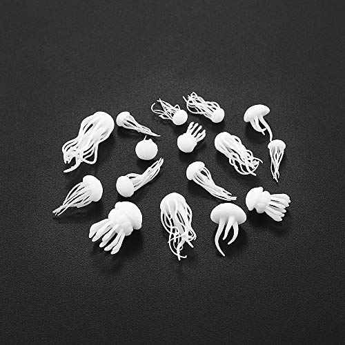Artisanat remplissage méduse cristal époxy modélisation décoration océan