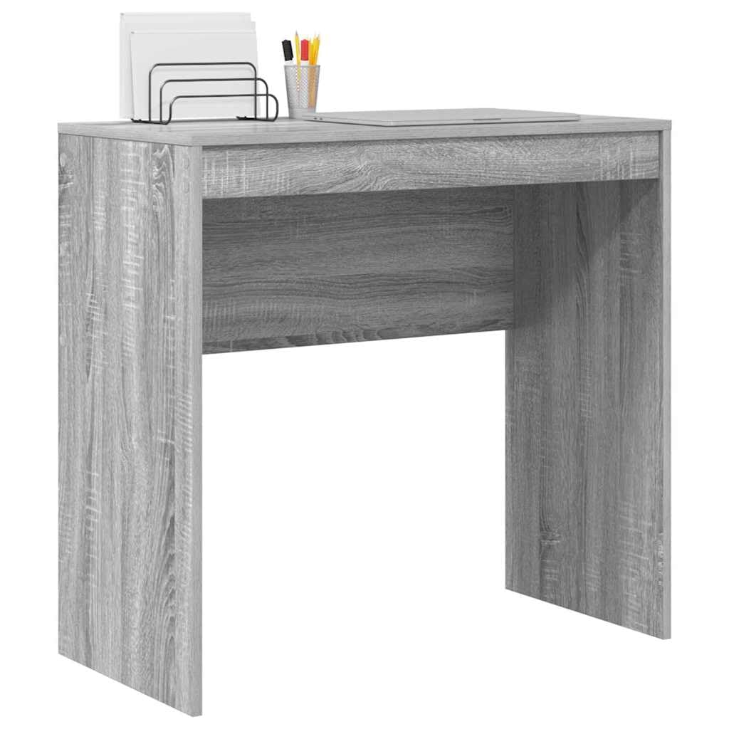 Vidaxl Desk Grey Sonoma 80 X 40 X 76 Cm