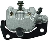  Motorrad hinterer bremssattel Für YAM&AHA Rhino 660 450 YXR660 2004-2009 Aluminium Motorrad ATV Dirt Bike Scooter Links Rechts Bremssattel Beläge Montage (Color : Right)