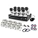 Swann SWNVK-874008-US Super HD with 8 x 4MP Surveillance DVR Security System, 8 Channel 2TB NVR, Black/White