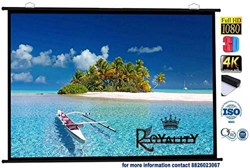 Image of Universal MAP Type Projector Screen (10 Ft. (Width) x 8 Ft. (Height) - 150'') Diagonal in 4:03 Ratio Aspect Supporting with Full HD Picture Quality