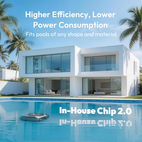 (2026 New) Bubot 700 Gen 2 Pool Vacuum for Inground Pools with 210 Min Runtime, Cordless Robotic Pool Cleaner with Triple-Motor, Smart Navigation & App Control, Floor/Wall/Waterline Cleaning, Snow by BUBLUE - Used condition - Image 8