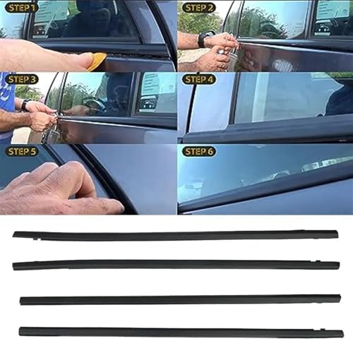 Bande d'étanchéité pour Civic Hatchback caoutchouc isolant de portière voiture - 5