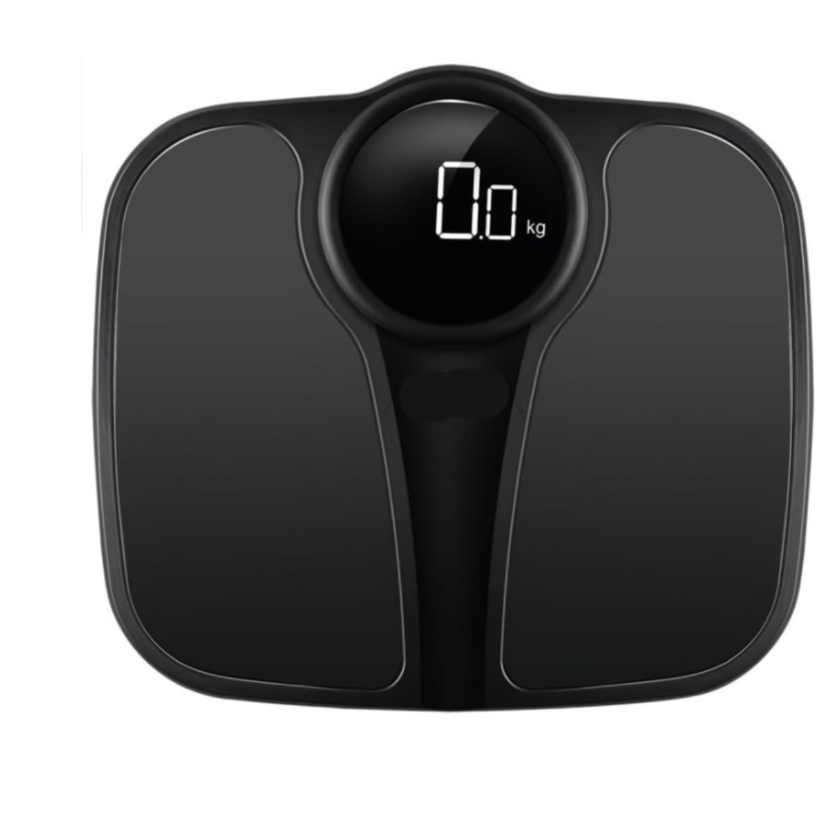 GFJHdfhE Scales for Body Weight, Body Fat Scale Weighing Electronic Digital Weight Bathroom High Precision Sensors(Black)