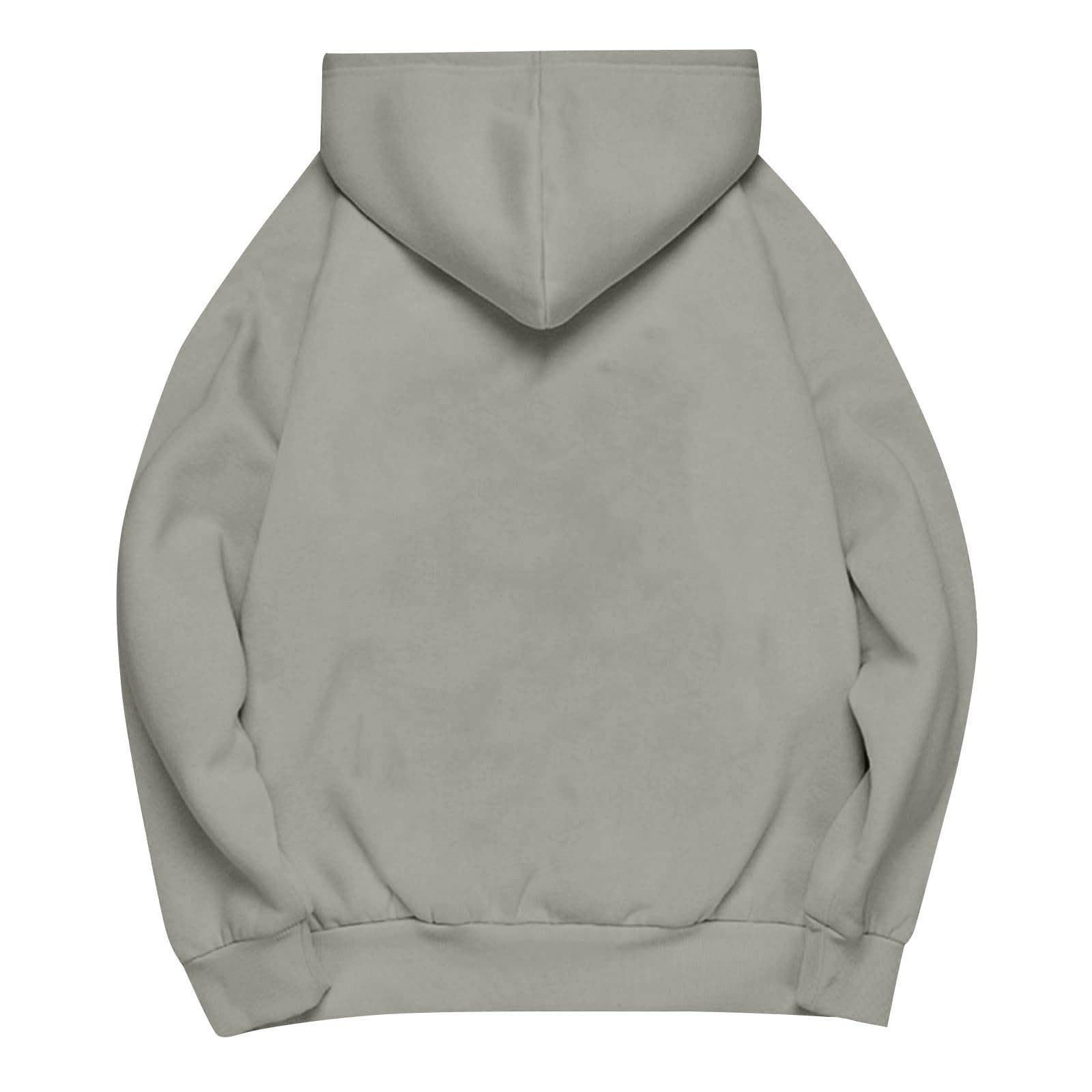 Sweat à Capuche Femme Casual Hoodie Slim Fit Sweat-Shirt Col en V Outerwear Rétro Streetwear Classique aux Couleurs Assorties Veste à Manches Longues Haut Couleur Unie Quotidien Hiver Vêtements