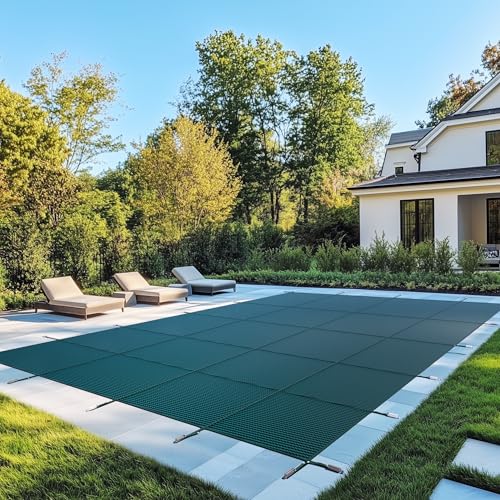 Cobertor de piscina Royal Shade verde 18' x 34' miniatura 1