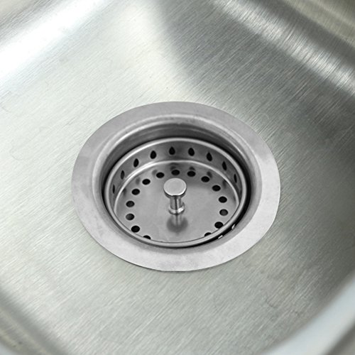 Filtro colador para desagüe de cocina de acero inoxidable miniatura 4