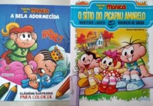 PACK TURMA DA MONICA E MONTEIRO LOBATO