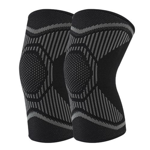 YJZQ Genouillères pour Garçon Genouillères Tissu Respirant Protège-genou Antichoc pour basket-ball Scooter Vélo Protège Genoux Sport Cyclisme pour Enfant L-10-16 Ans