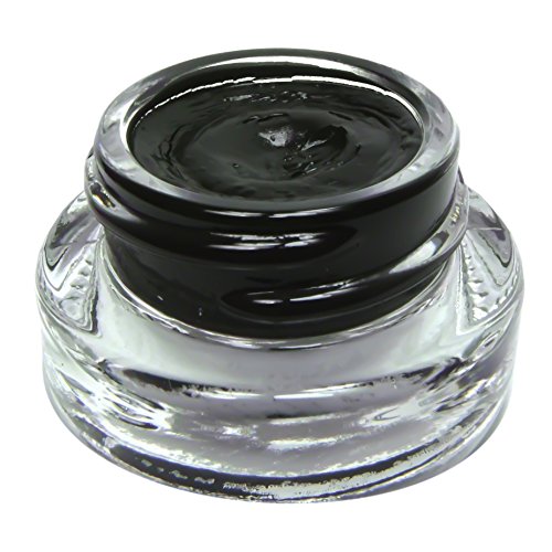 Pure Ziva Matte Black Long Lasting Waterproof Gel Cream Eyeliner, Talc & Paraben Free, No Animal Testing & Cruelty Free
