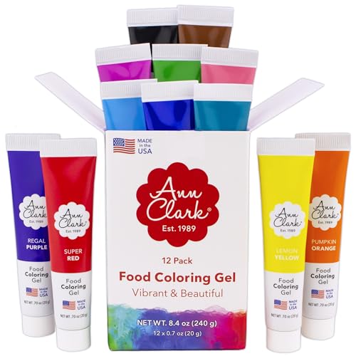 Ann Clark Cookie Cutters MJ01 Ann Clark Professional-Grade Gel Food Coloring Made In Usa .7 Oz thumb #8